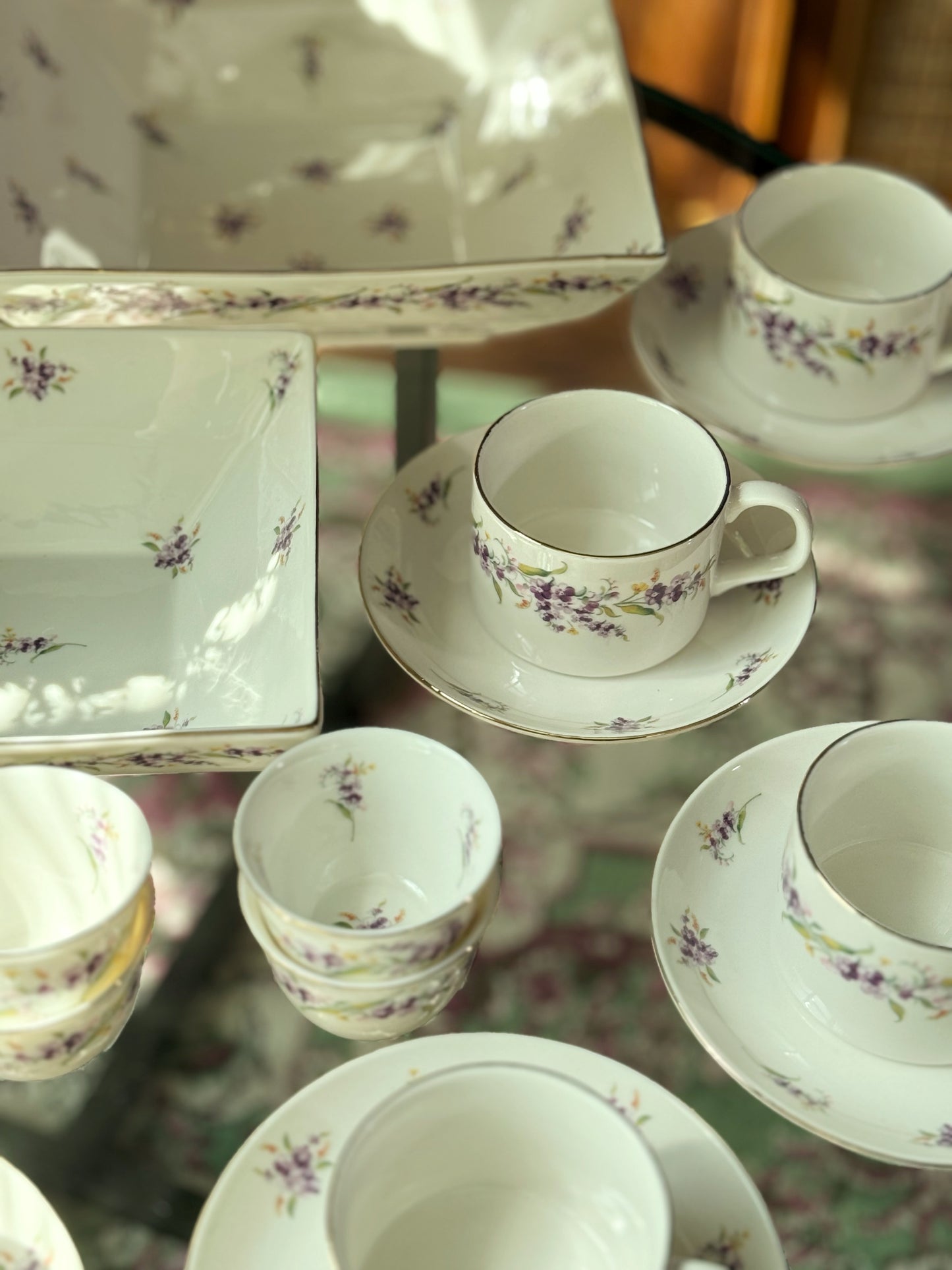 Purple Myosotis Set