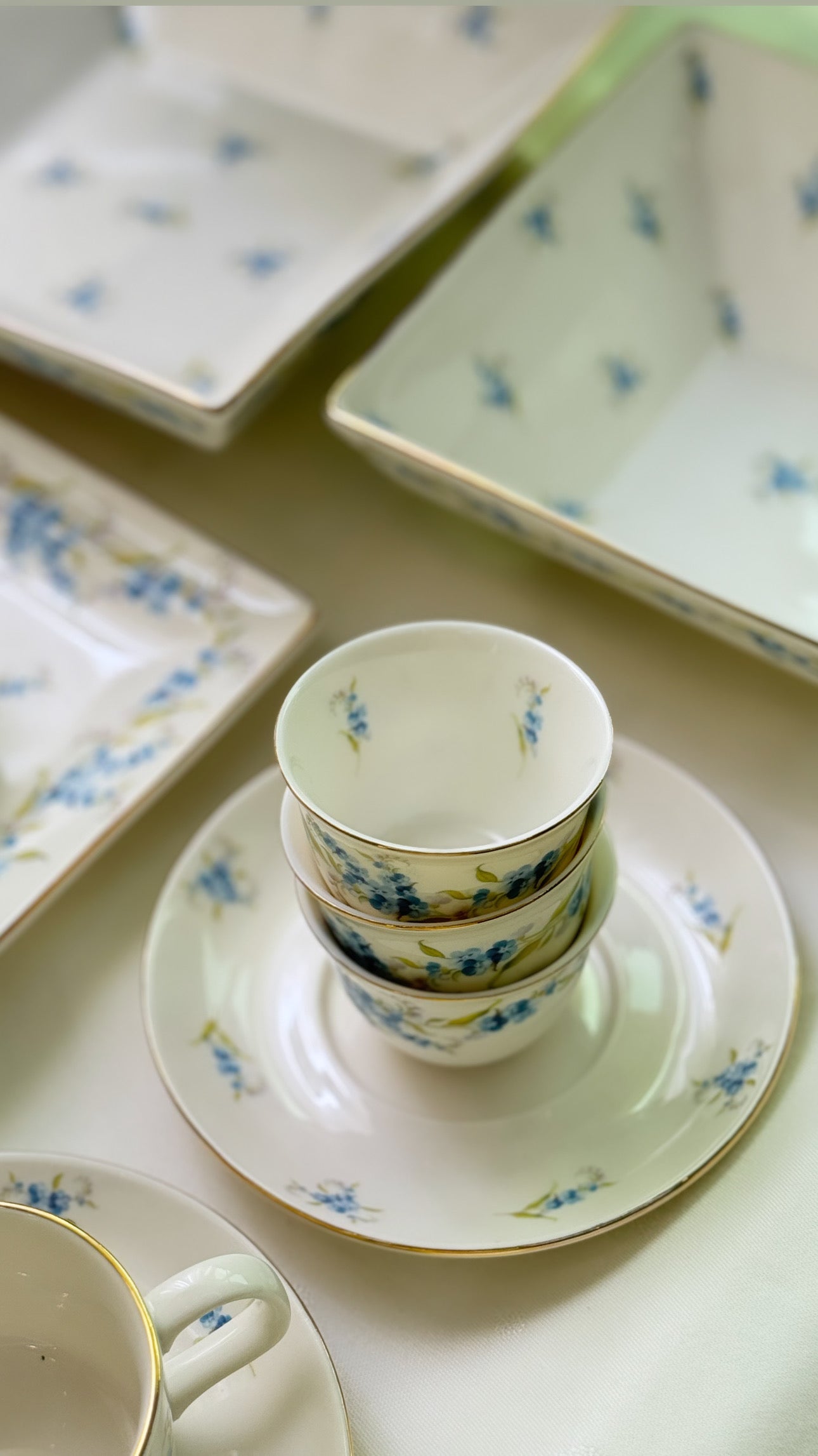 Blue Myosotis Set