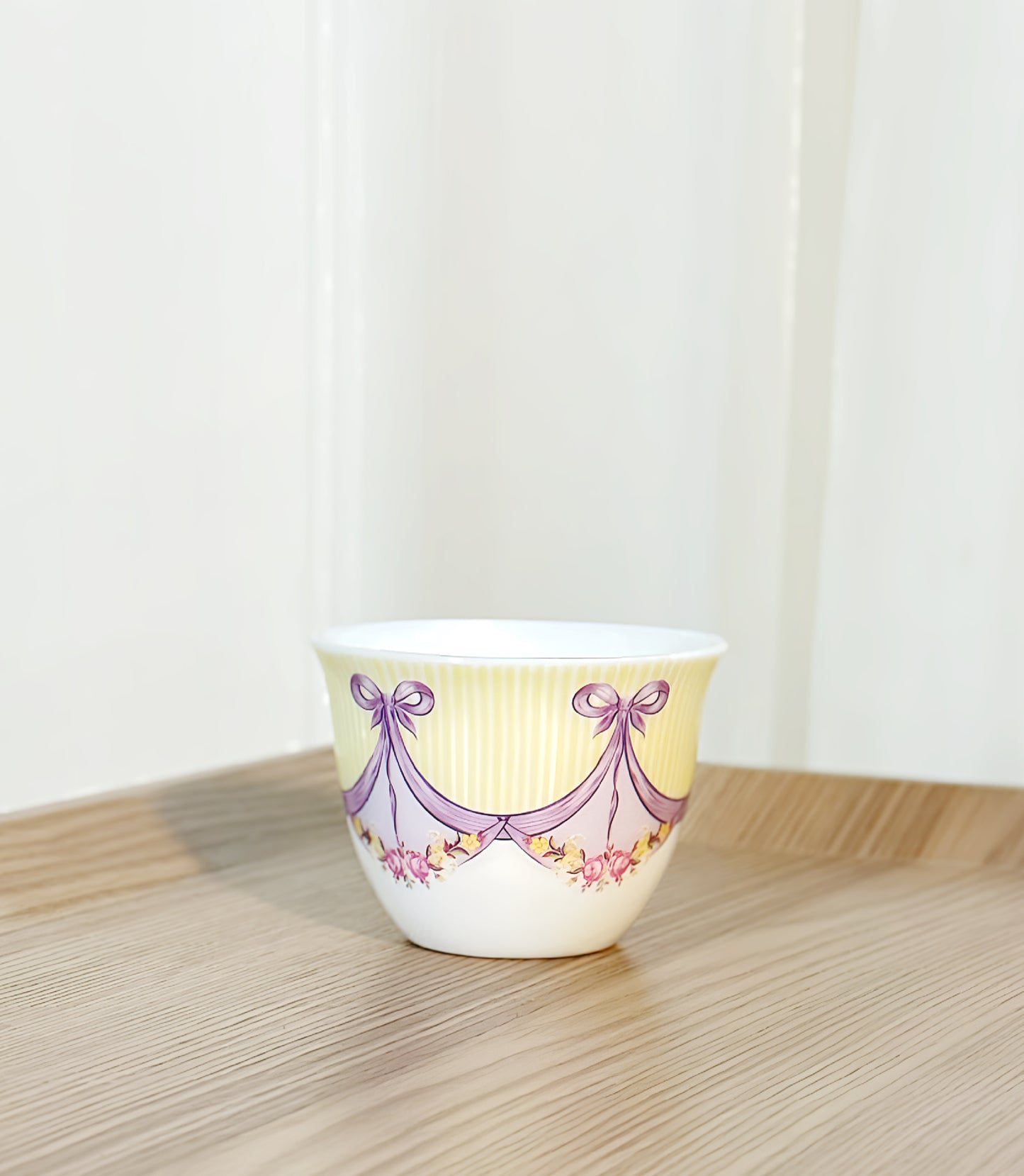 Château Floréal / Butter Yellow & Purple / Single Finjan