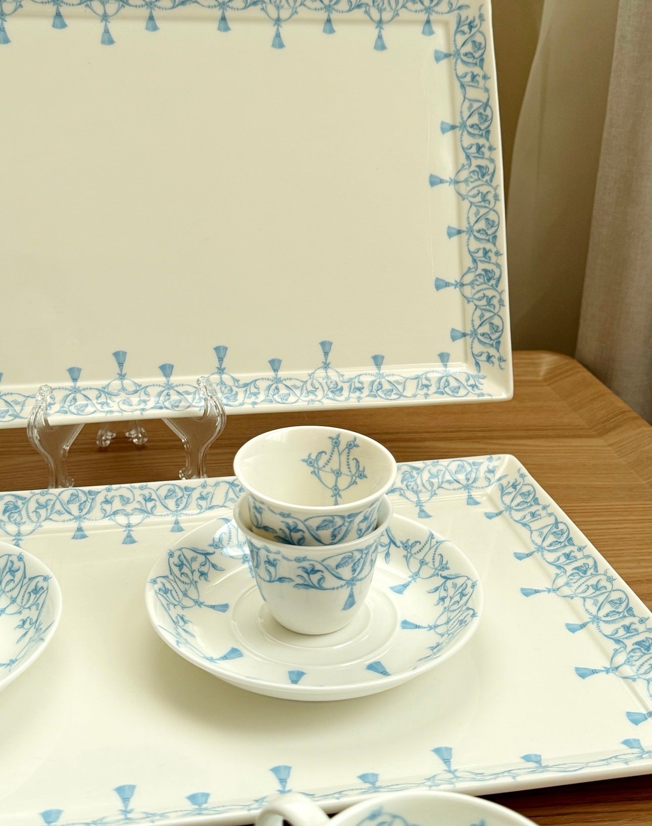 Verdant Lace Set / Blue