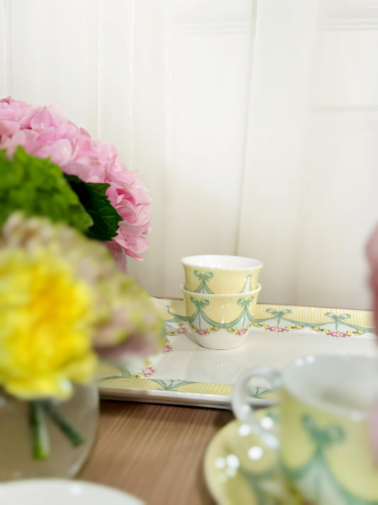 Château Floréal / Butter Yellow & Green Set