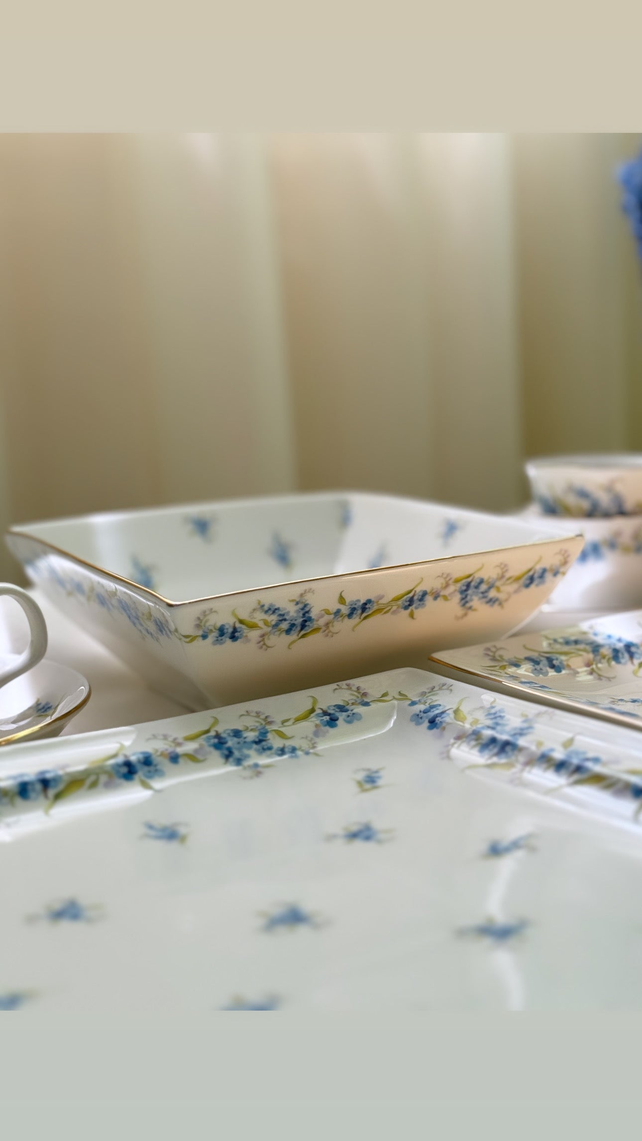 Blue Myosotis Set