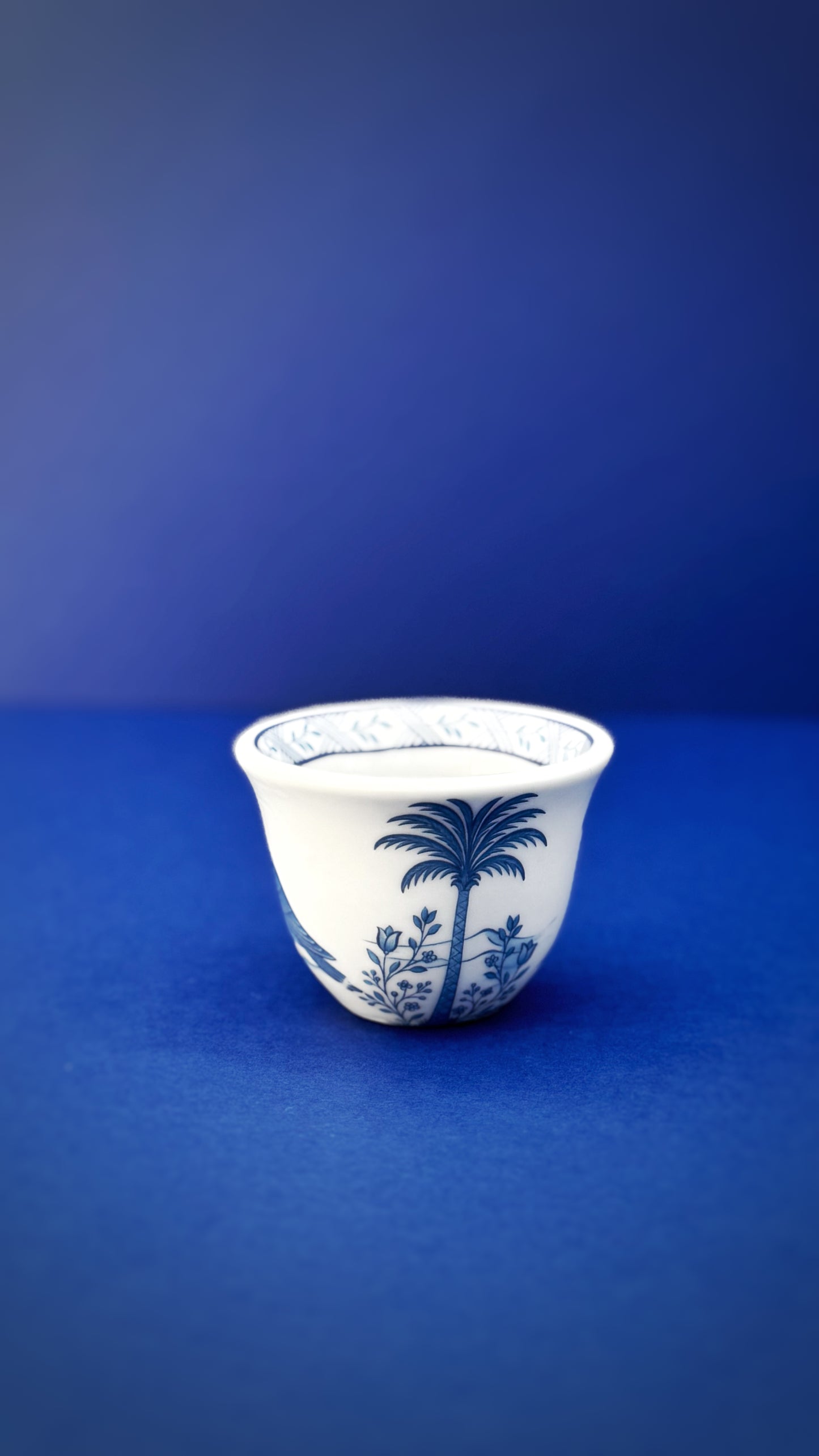 Blue China desserts Finjan