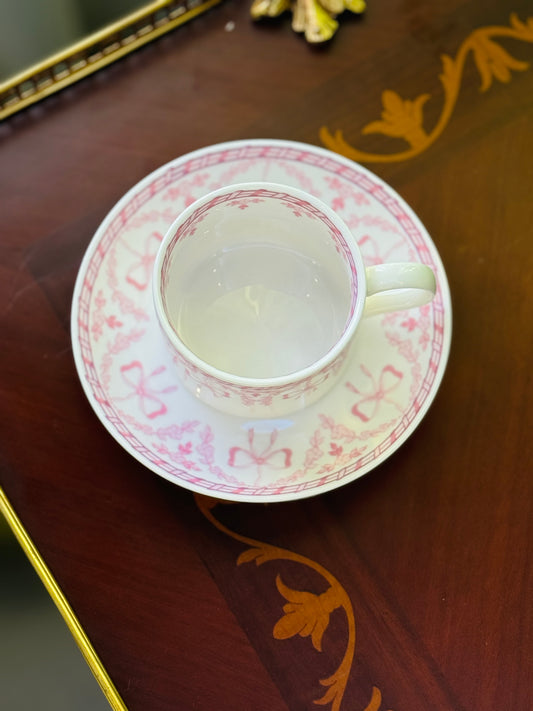 Single Pink Bows Cup