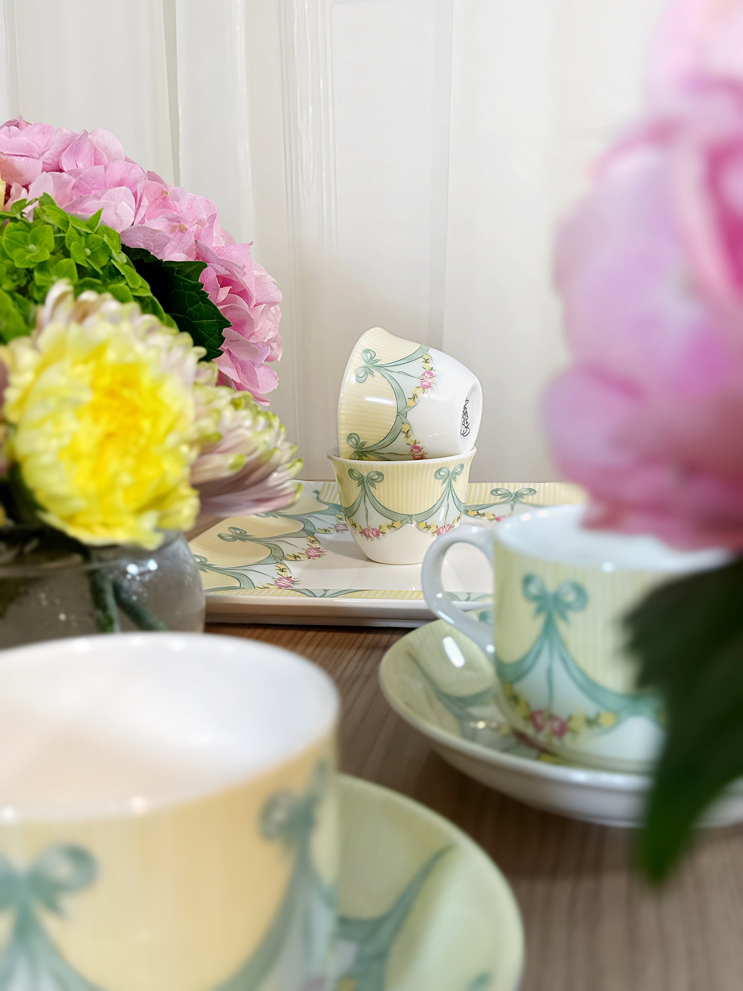 Château Floréal / Butter Yellow & Green Set
