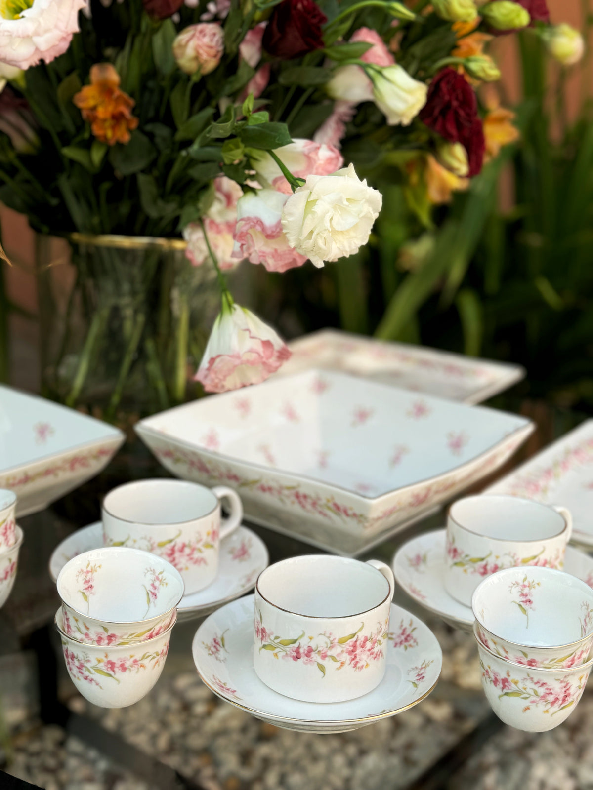 Pink Myosotis Set