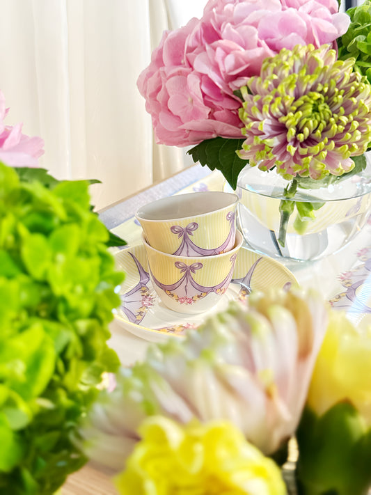 Château Floréal / Butter Yellow & Purple Set