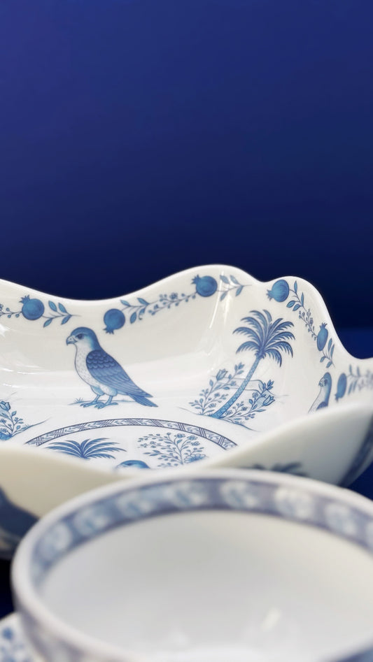 Blue China desert Set