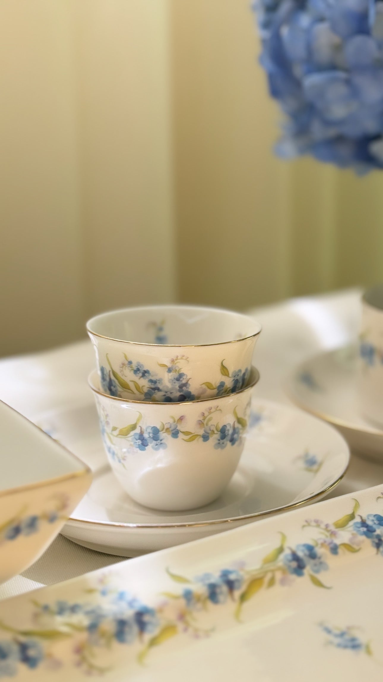 Blue Myosotis Set