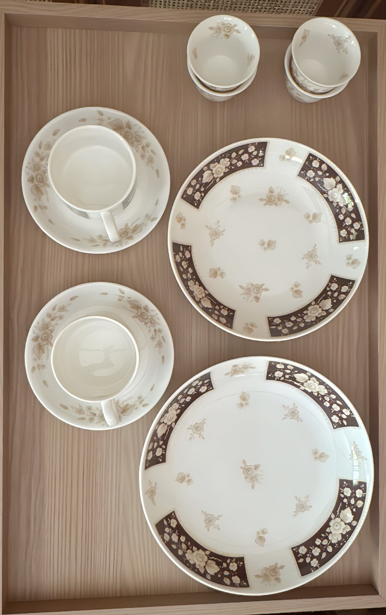 Evelyn Garden Set / Dark Brown
