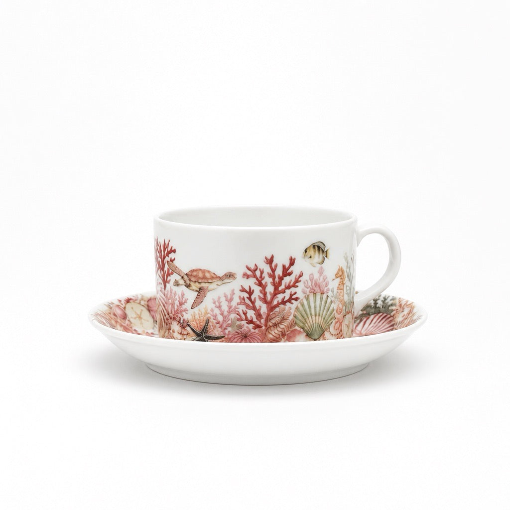 Coastal Charm Set / Orange Green