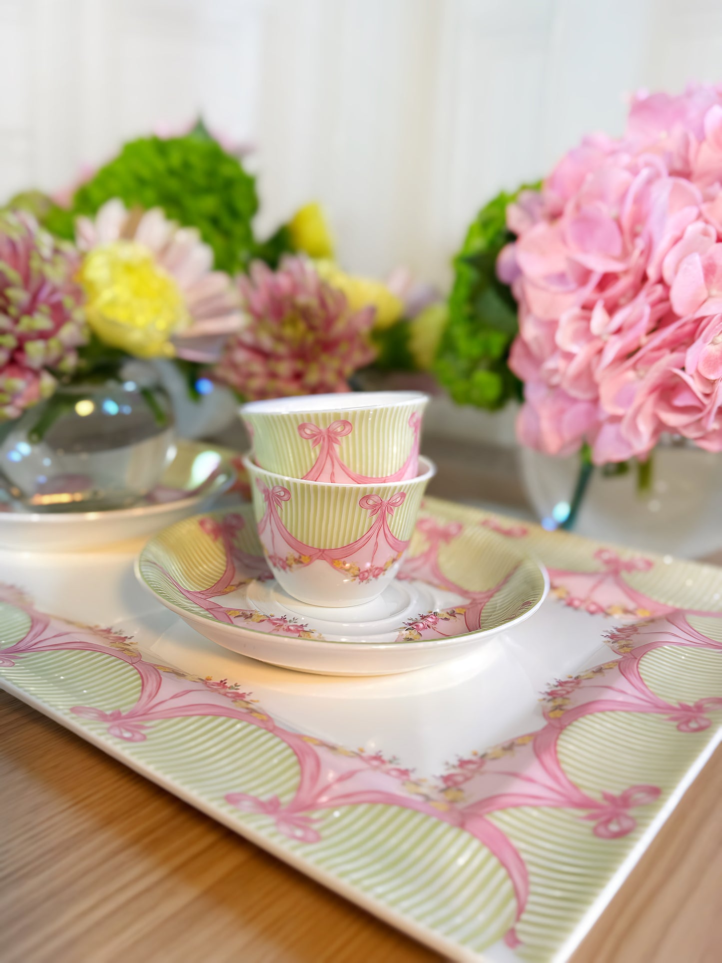 Château Floréal / Pink & Green Set