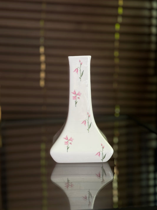 Pink Flowers Mini Vase