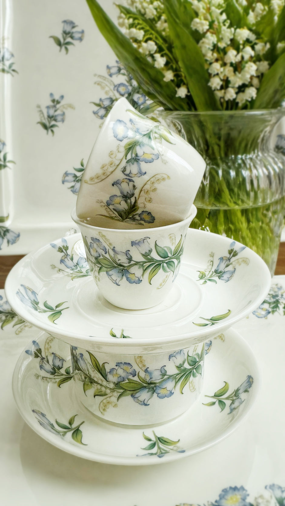 Valley Bloom Set / Blue