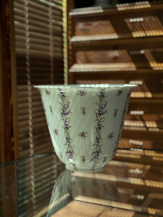 Purple Myosotis Vase