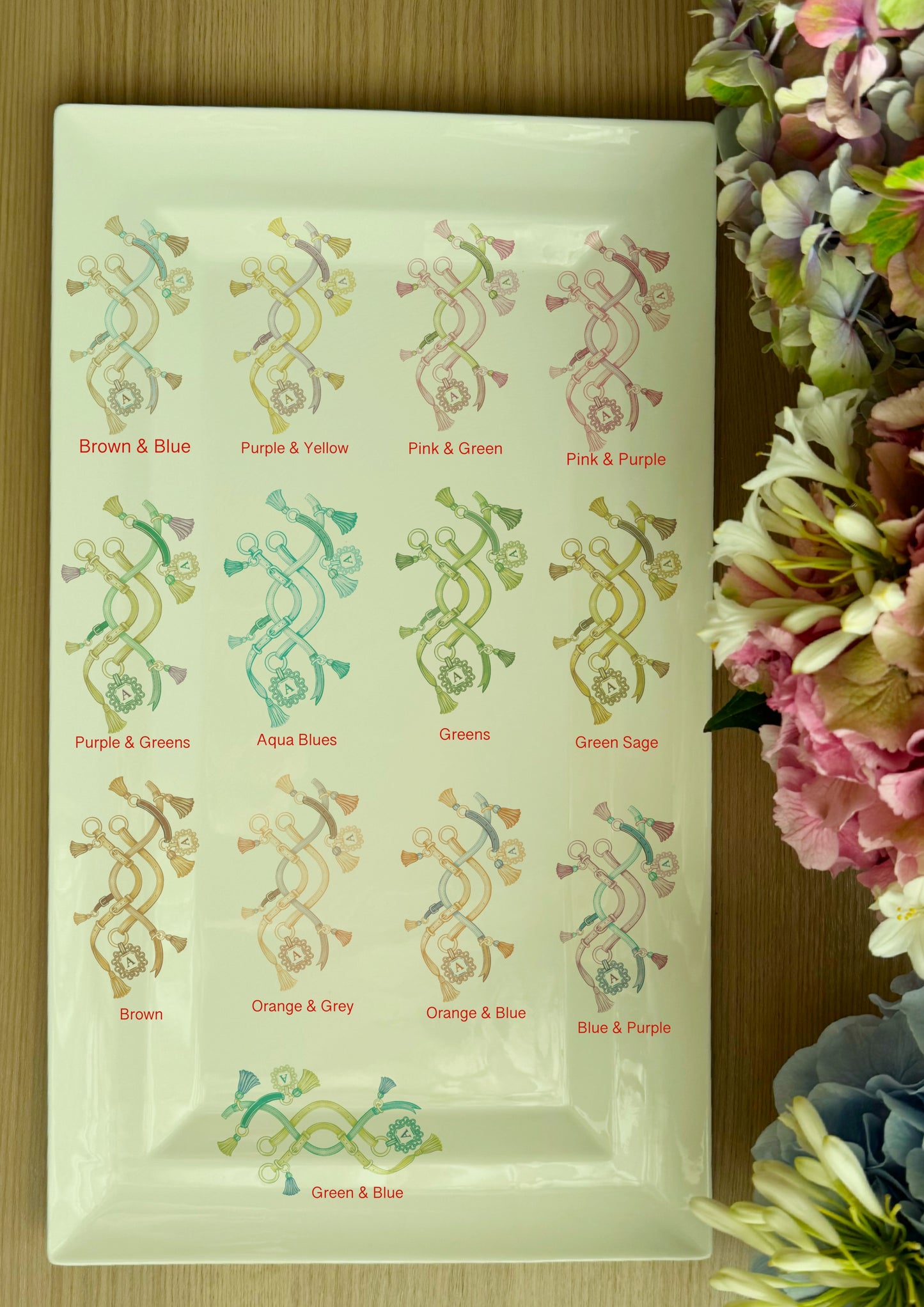 Silken Reins Set / letter customization