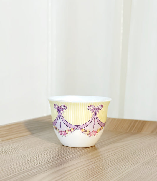 Château Floréal / Butter Yellow & Purple / Single Finjan