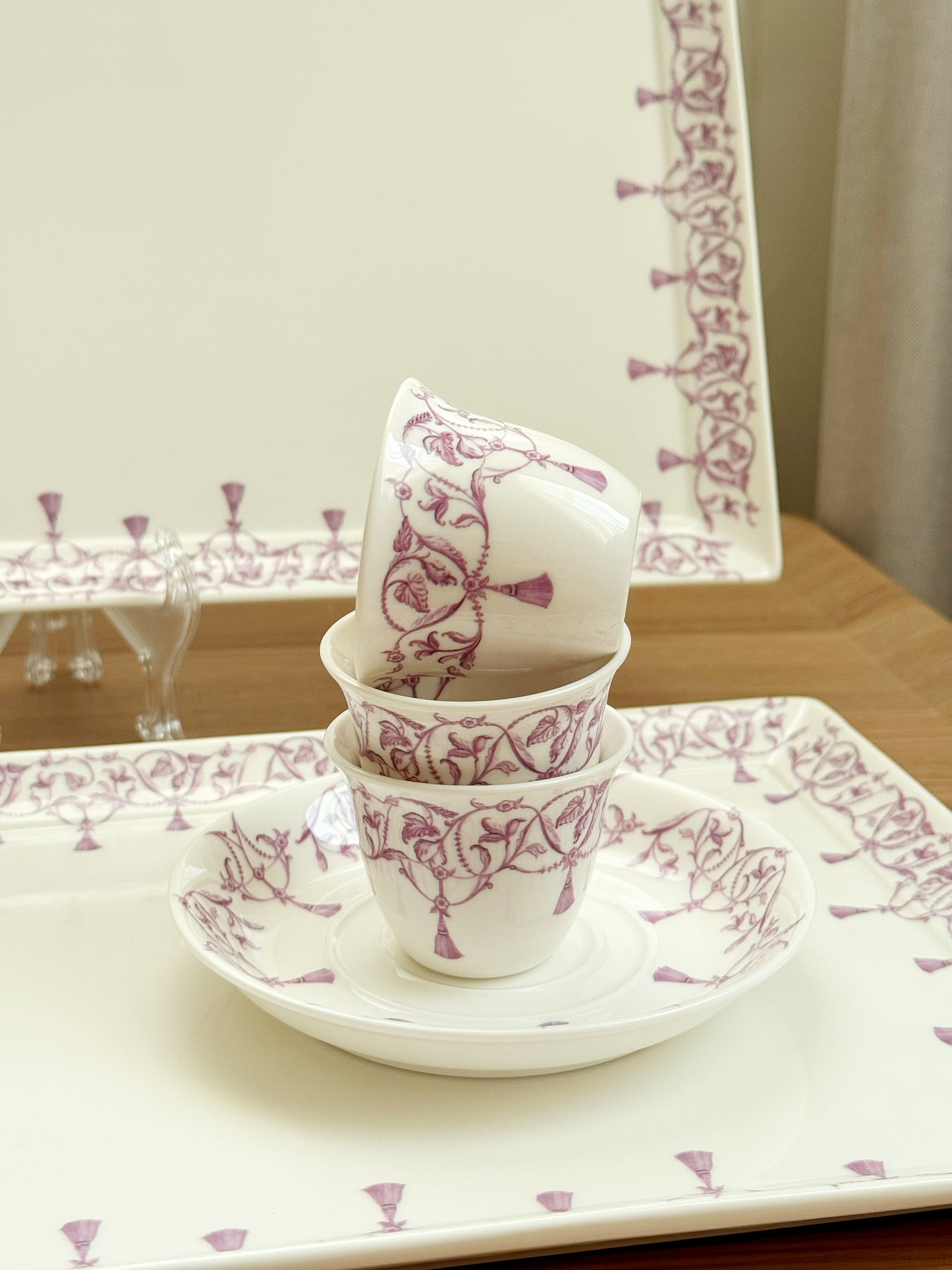 Verdant Lace Set / Purple