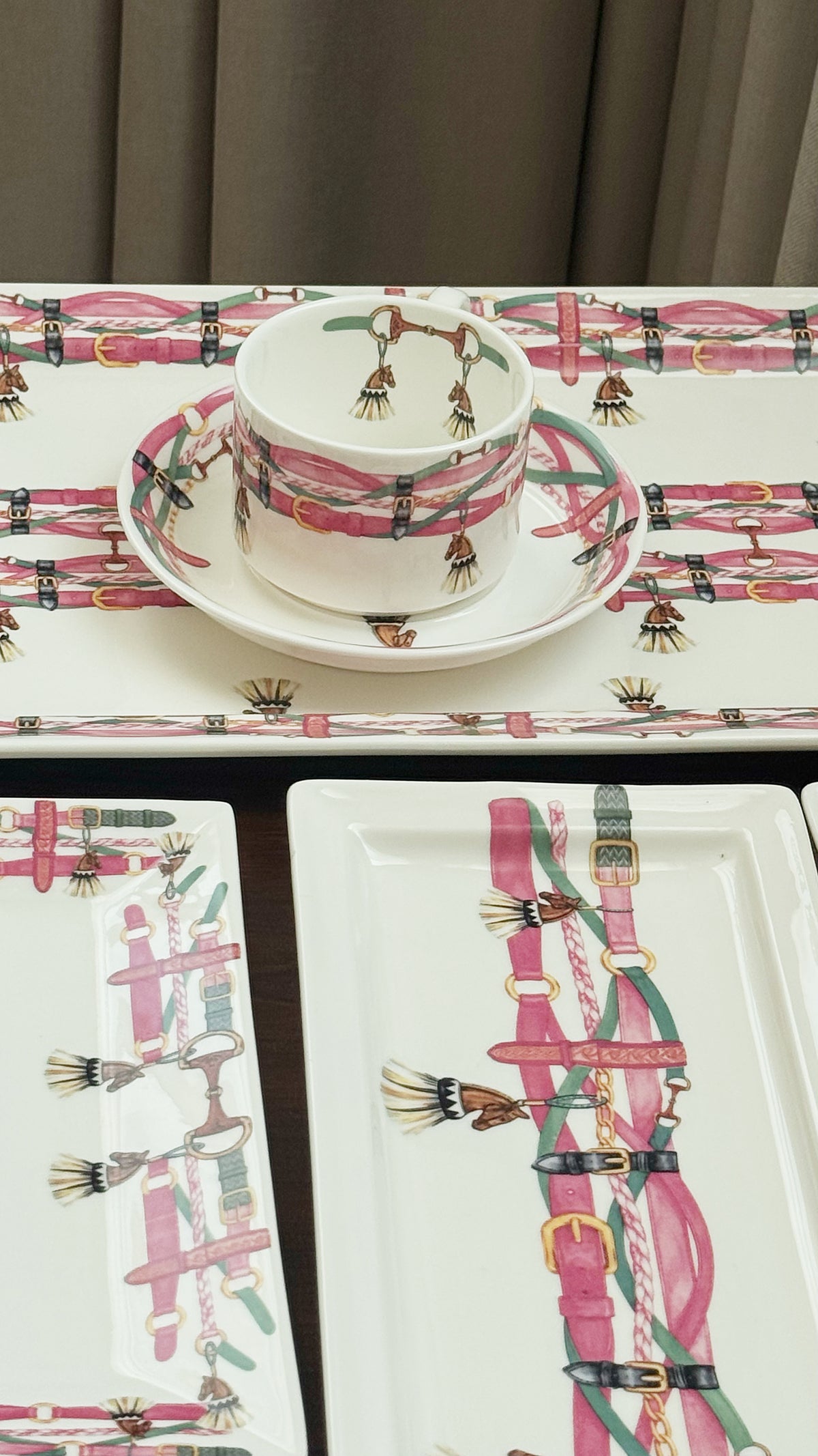 La Sellerie Set / Pink