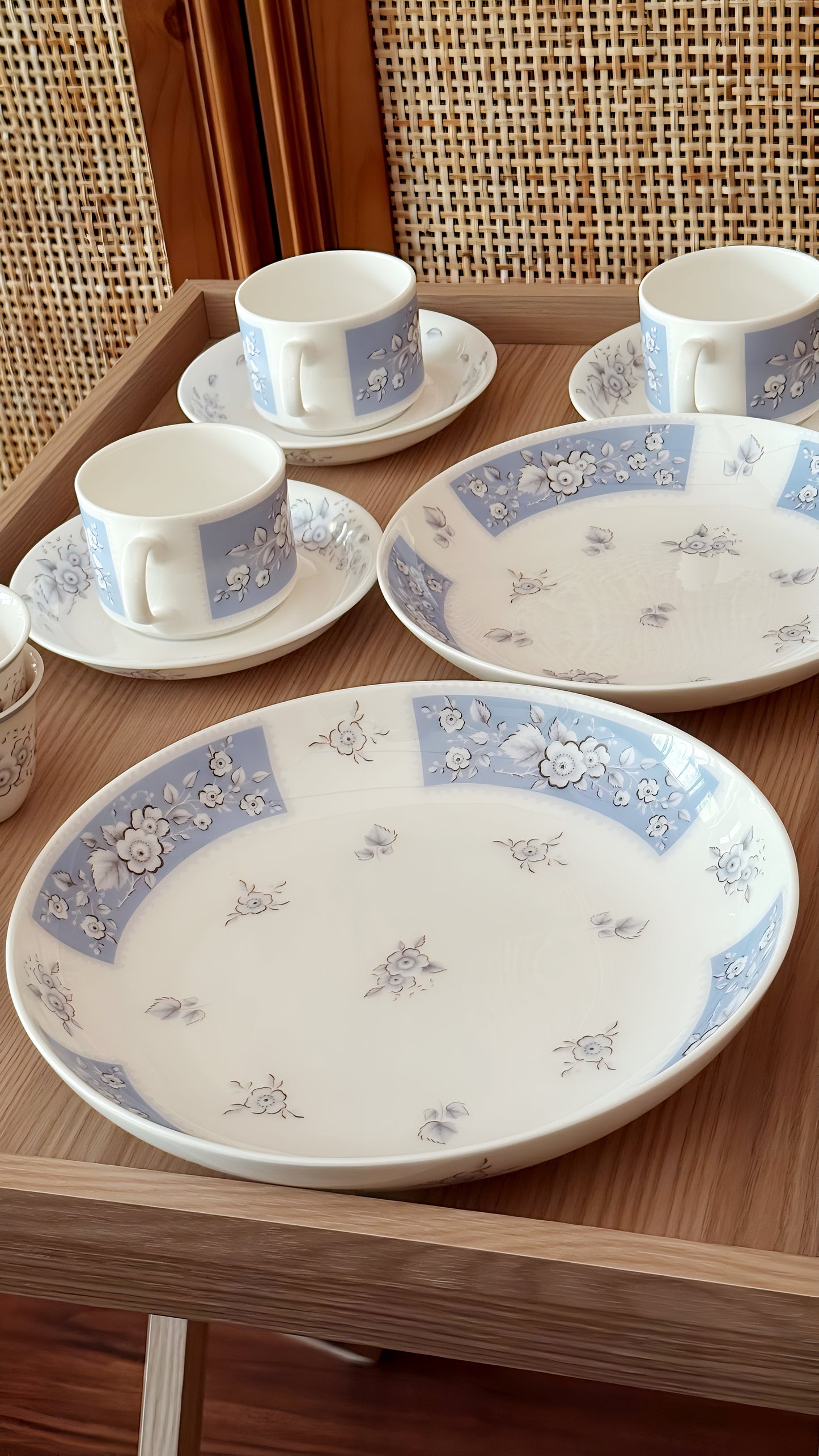 Evelyn Garden Set / Grey Blue