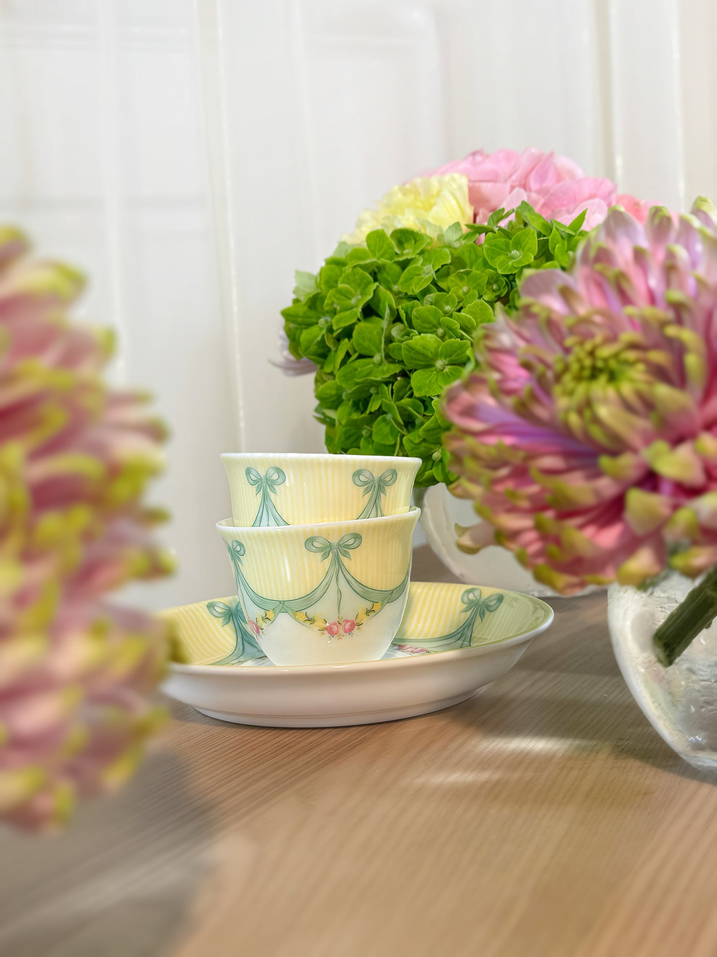 Château Floréal / Butter Yellow & Green Set