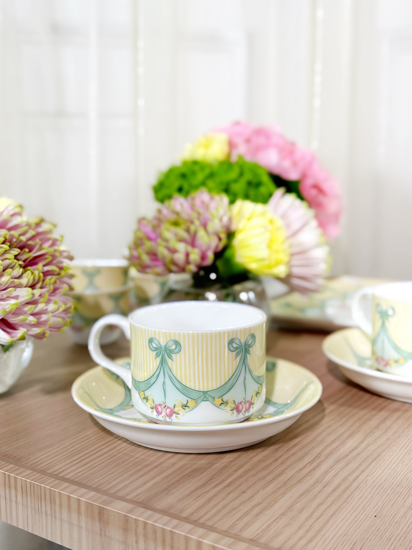 Château Floréal / Butter Yellow & Green Set