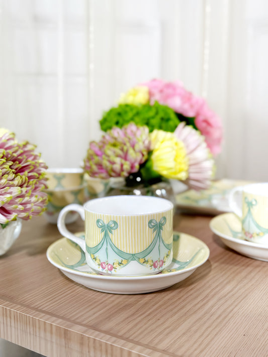 Château Floréal / Butter Yellow & Green Set