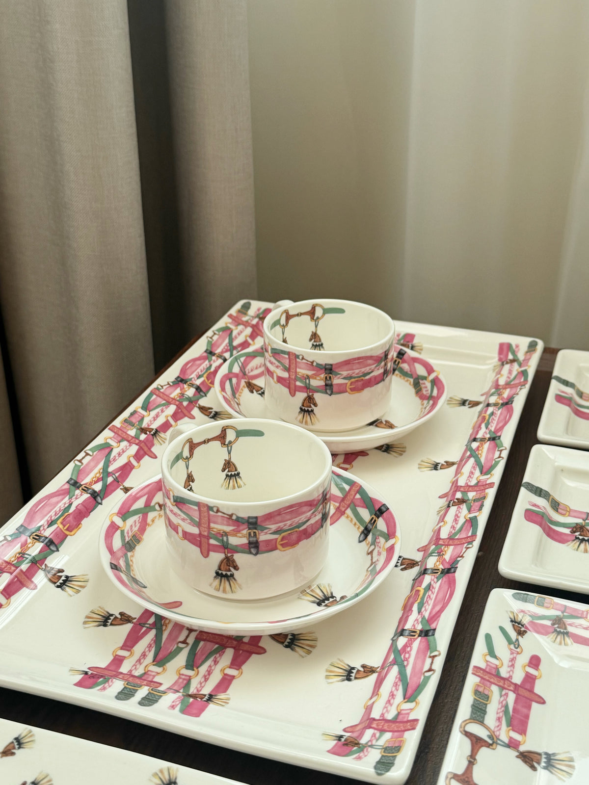 La Sellerie Set / Pink