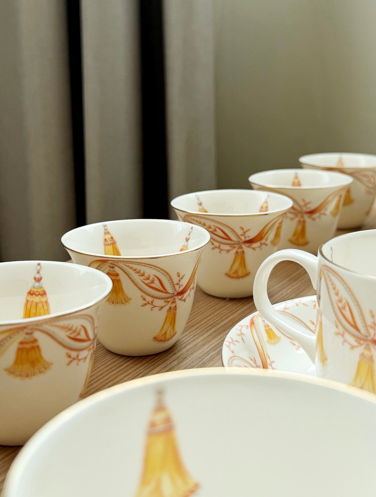 Ribbon Reverie Set / Orange Brown