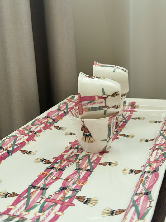 La Sellerie Set / Pink