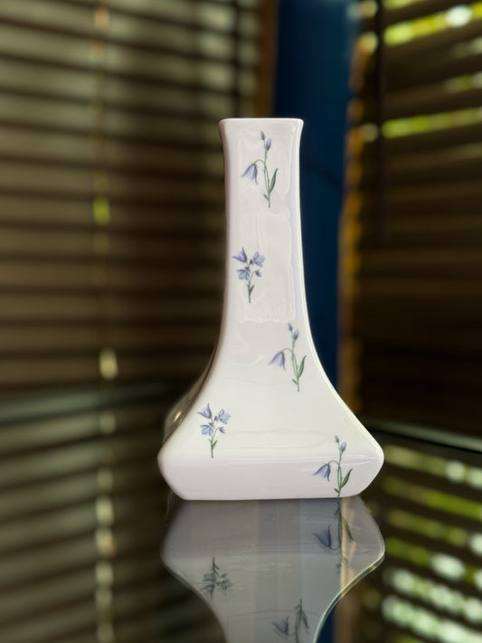 Blue Flowers Mini Vase