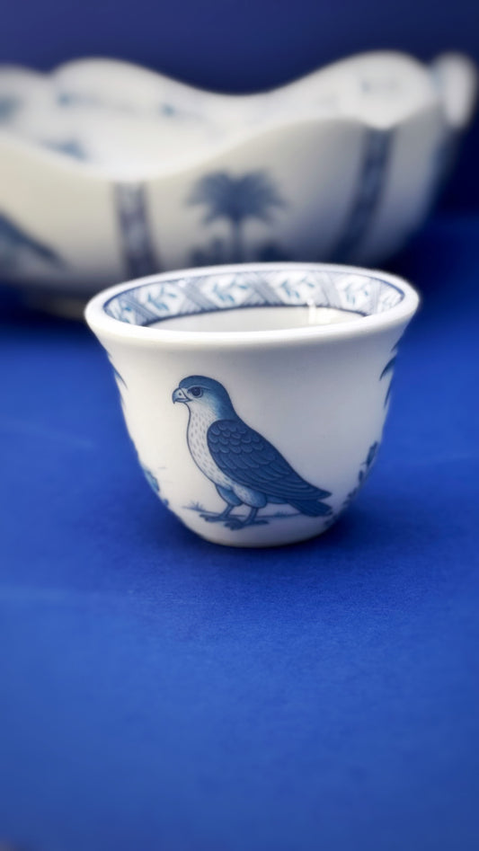 Blue China desserts Finjan