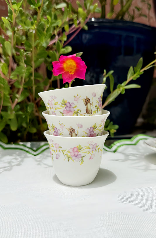 Blossom Mouse Half Set / Purple & Pink