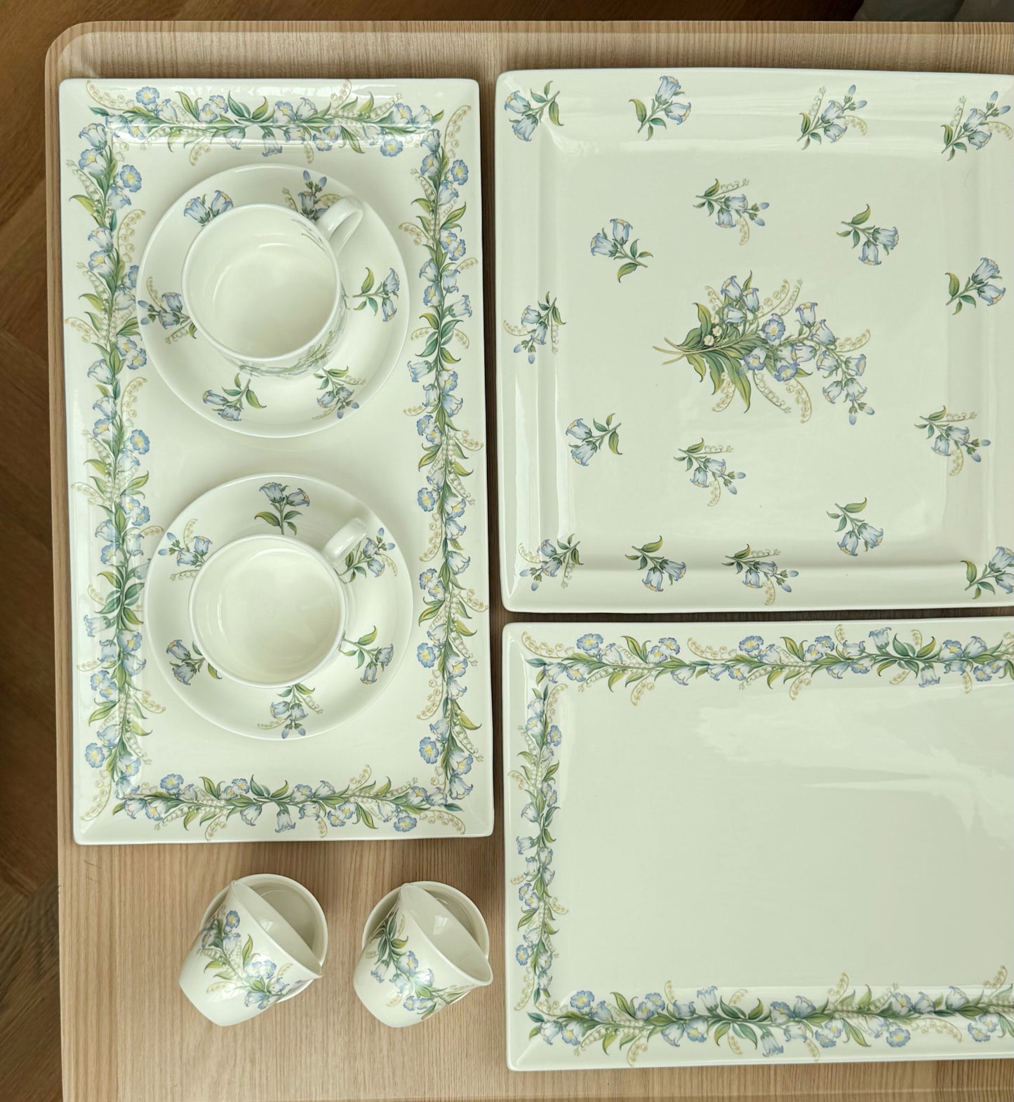 Valley Bloom Set / Blue