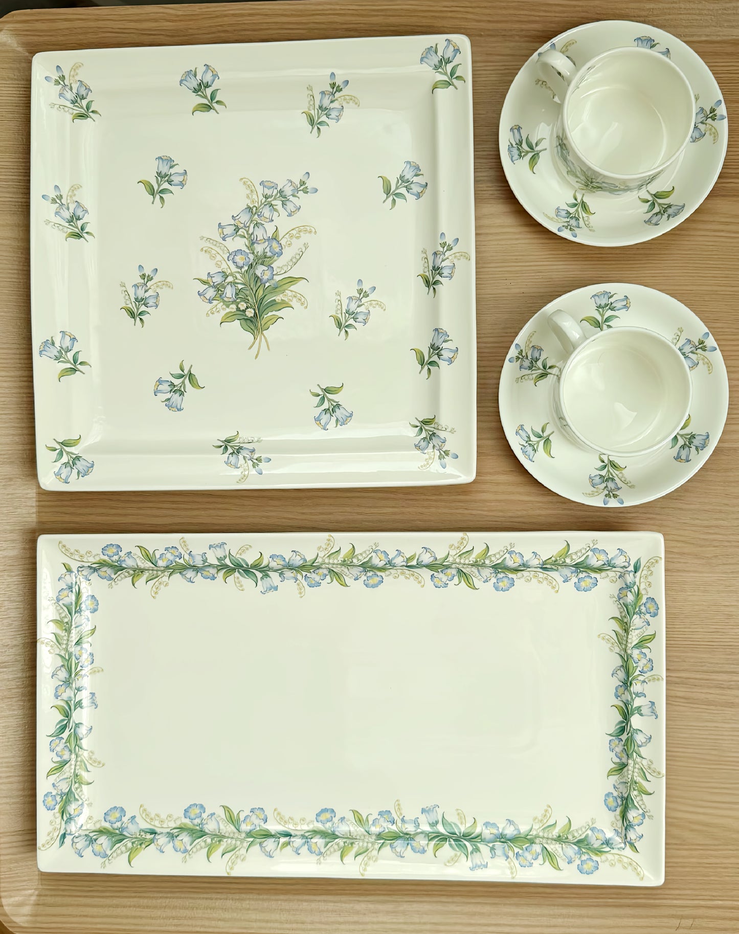 Valley Bloom Set / Blue