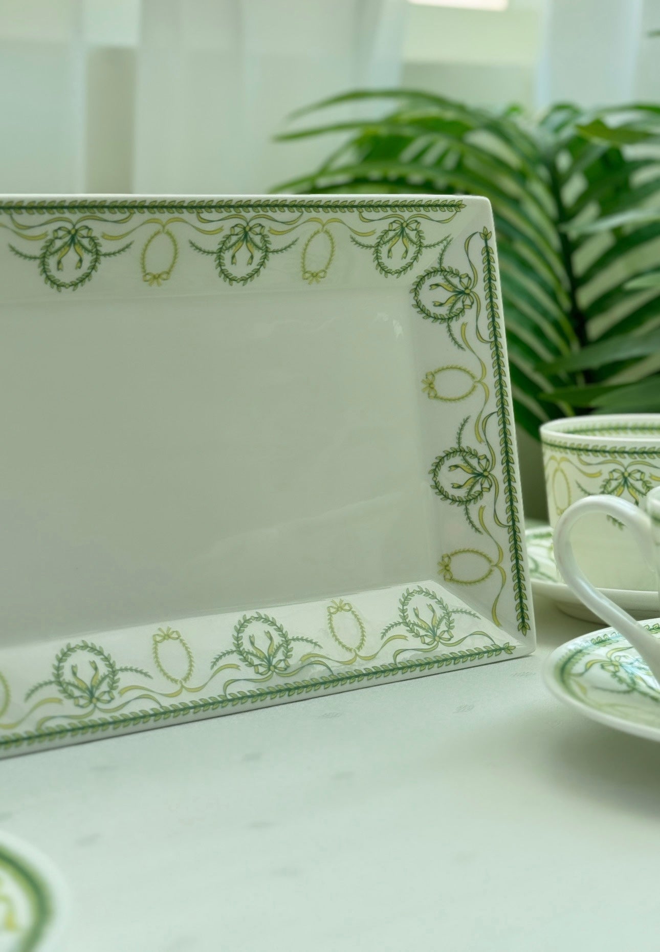 Green Frames with bows set