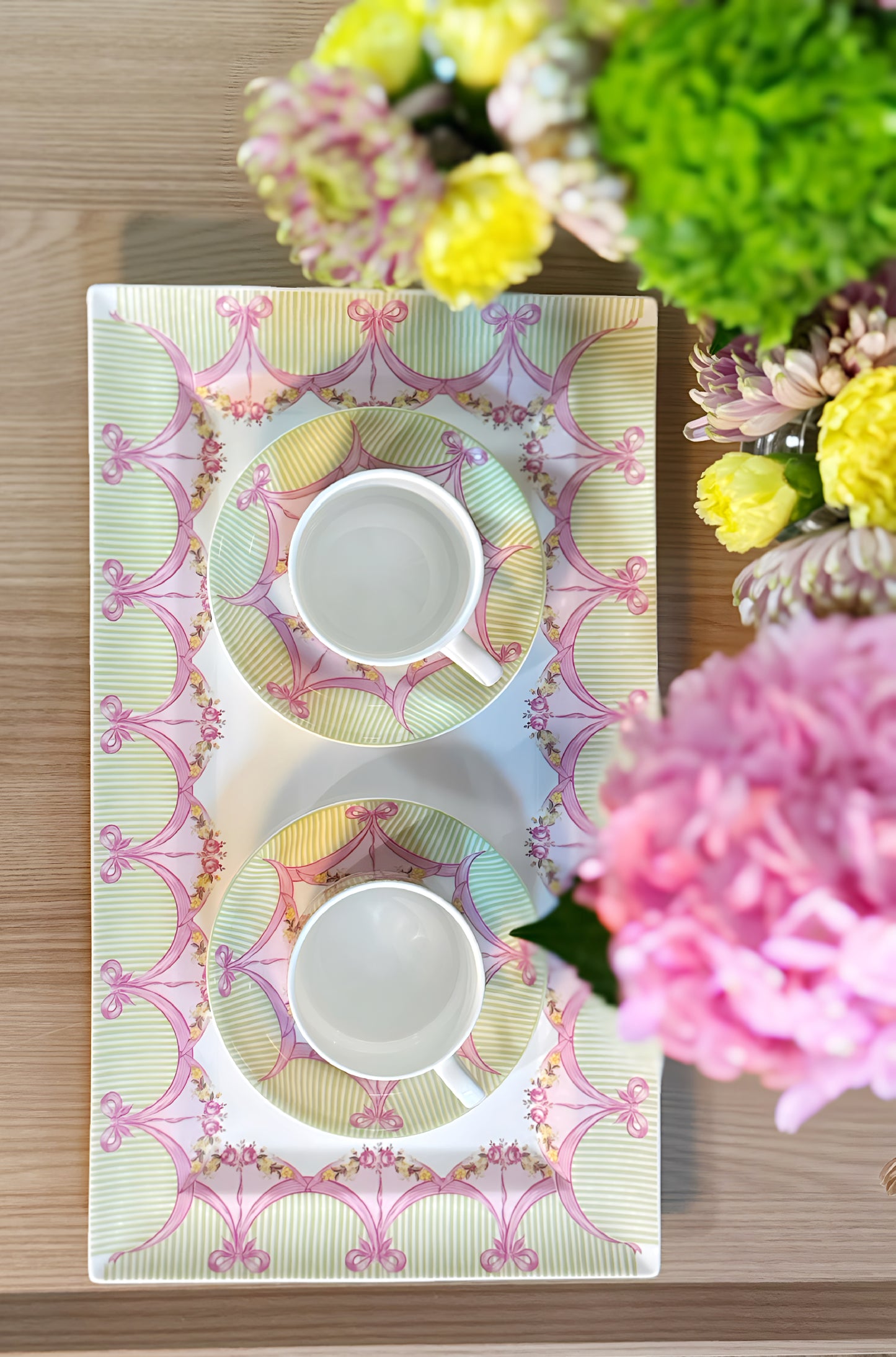 Château Floréal / Pink & Green Set